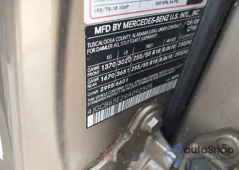 2009 Mercedes-Benz R 350 4Matic z USA, uszkodzony, nr VIN 4JGCB65E29A092505